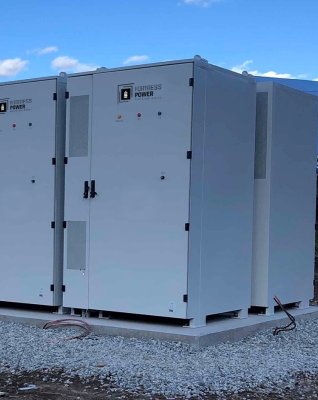 Greentech Renewables Fortress eSpire Energy Storage System Image